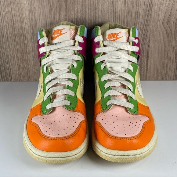 Nike Dunk High Next Nature 'Multi-Color' DZ5638-500 GS 4.5Y / Women’s Size 6 - Picture 2 of 9